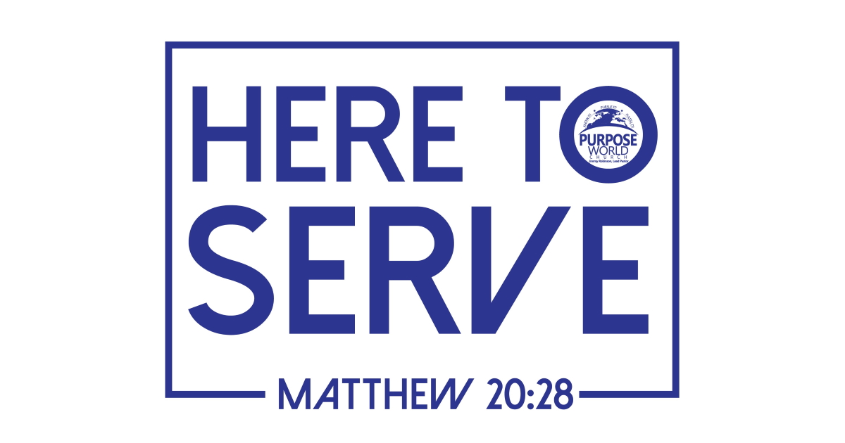 Featured image for “Get Your “Here to Serve” T-shirt!”