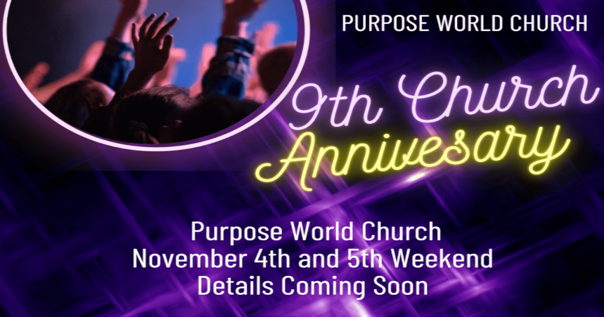 Featured image for “9th Church Anniversary: November 4-5, 2023”