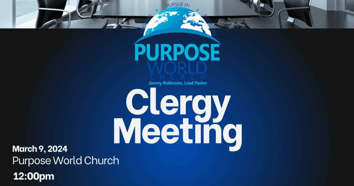 Clergy Meeting