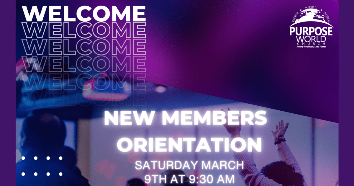Featured image for “New Member Orientation | March 9, 2024”